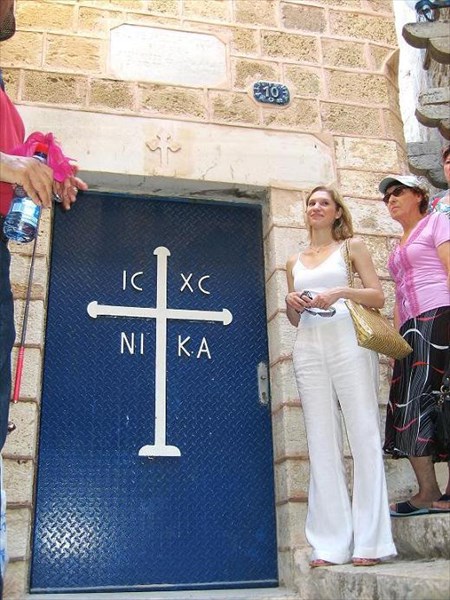 058-Задняя дверь в греческий монастырь Архангела Михаила- Сергей